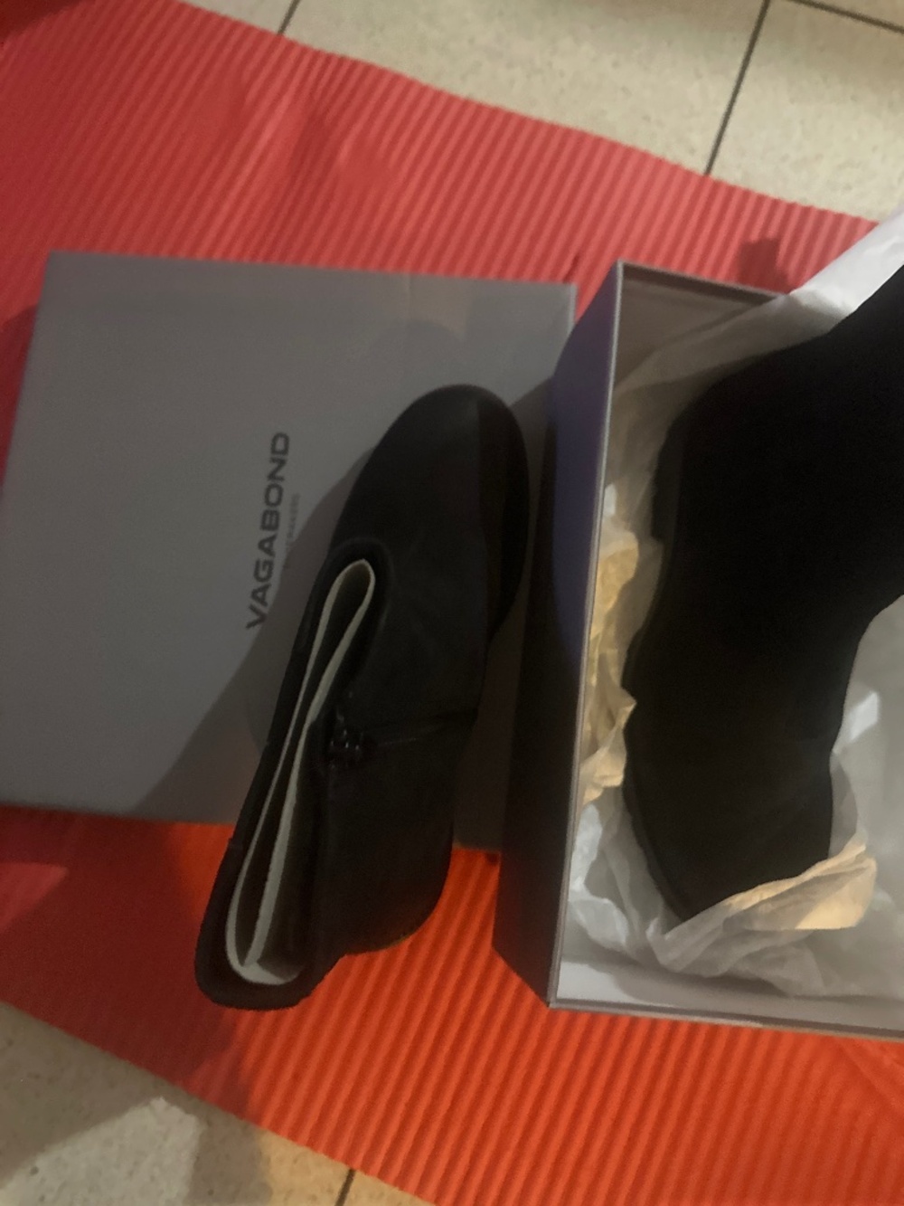 Vagabond black boots